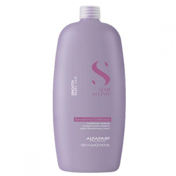 Изглаждащ балсам за непокорна коса Alfaparf Semi Di Lino Smooth Conditioner 1000 мл