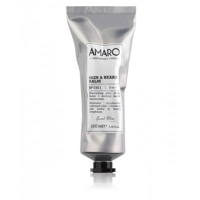 Подхранващ крем за след бръснене и хидратация на брадата AMARO Skin&Beard Balm 100 мл