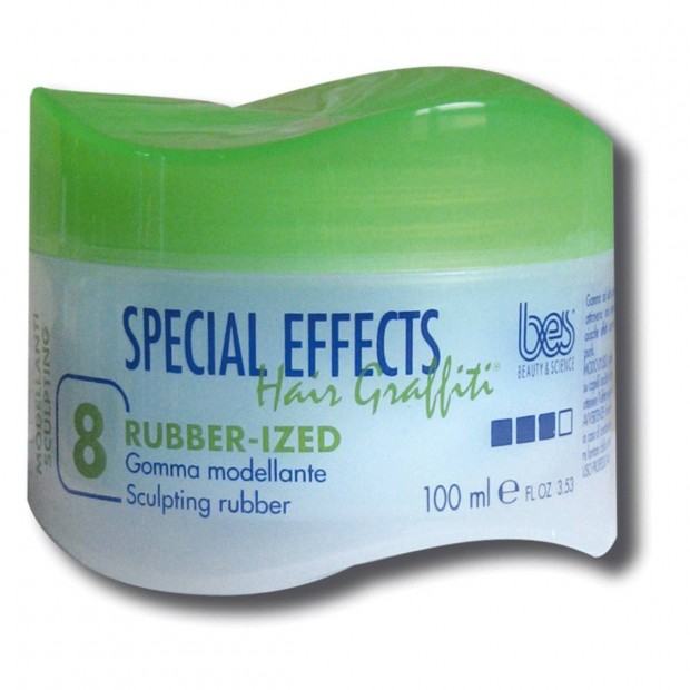 Паста за коса със силна фиксация BES Special Effects 8 Rubber-Ized 100 мл