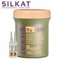Ампули за възстановяване на косата BES R6 Tonus Lotion 12бр.x10 мл