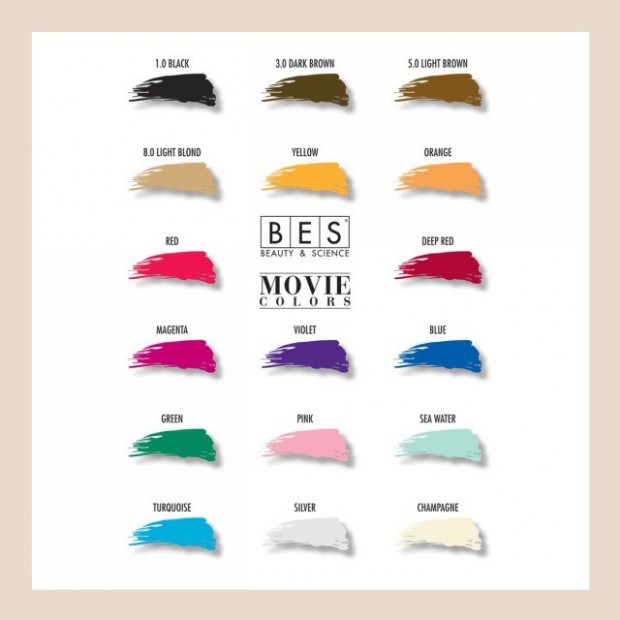 Директни пигменти BES Movie Colors 170 мл • Agora BBeauty