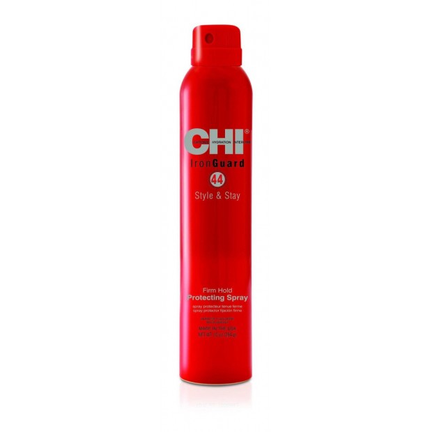 Термозащитен лак за коса със силна фиксация CHI Style and Stay 284 гр.