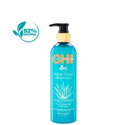 Шампоан за къдрава коса CHI Aloe Vera Curl Enhancing Shampoo 340 мл