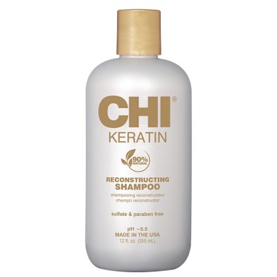 Кератинов шампоан за слаба и изтощена коса CHI Keratin Shampoo 355 мл
