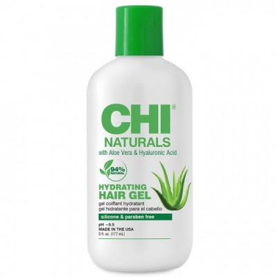 Хидратиращ и стилизиращ гел за коса с алое вера и хиалуронова киселина CHI Naturals Hydrating Hair Gel 177 мл