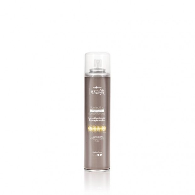 Лак за коса със средна фиксация без аерозол HAIR COMPANY Inimitable Style Illuminating Medium Spray No Gas 300 мл