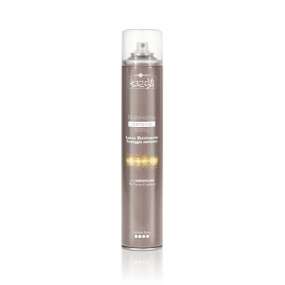 Лак за коса за блясък със силна фиксация HAIR COMPANY Inimitable Style Illuminating Extreme Spray 500 мл