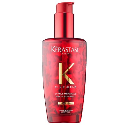 Лимитиран еликсир с ценни масла за всеки тип коса Kerastase Elixir Ultime Rouge 100 мл