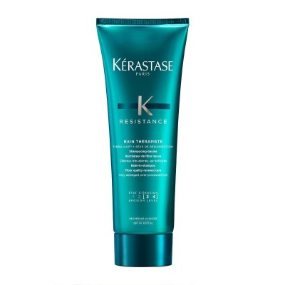 Интензивно възстановяващ шампоан за силно изтощена коса Kerastase Resistance Therapiste Bain Shampoo 250 мл
