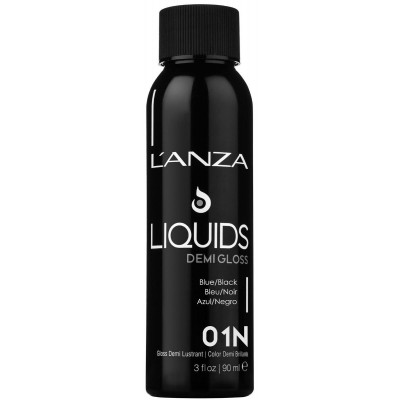 Течна безамонячна боя за наситен цвят и супер блясък LANZA Liquids Demi Gloss 90 мл