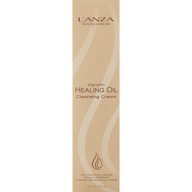 Ежедневен измиващ крем с кератин LANZA Keratin Healing Oil Cleansing Cream 300 мл