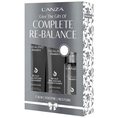 Комплект за чувствителен и мазен скалп LANZA Re-Balance