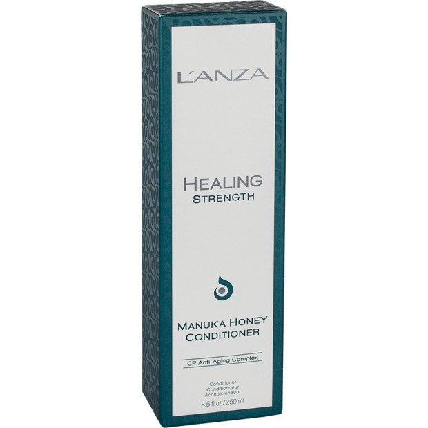 Анти-ейдж балсам за слаба и късаща се коса LANZA Healing Strength Manuka Honey Conditioner 250 мл