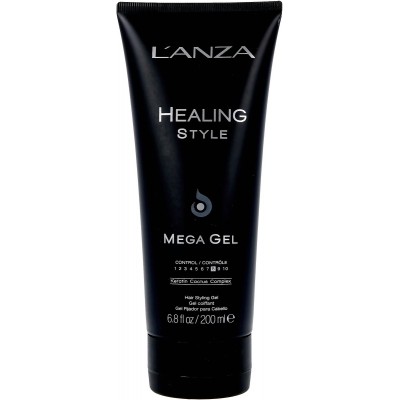 Термозащитен гел за коса със силна фиксация LANZA Style Mega Gel 200 мл