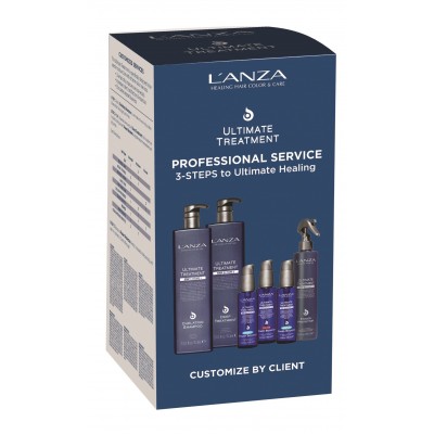 Комплект терапия за възстановяване и хидратиране на косата LANZA Ultimate Treatment