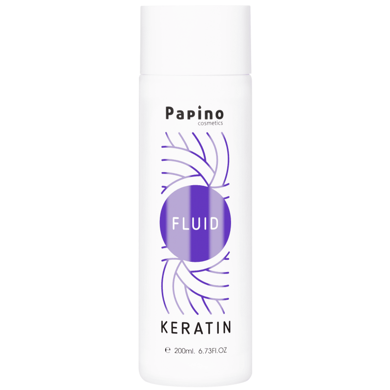 Кератинов флуид за възстановяване на изтощена коса Papino Cosmetics ...