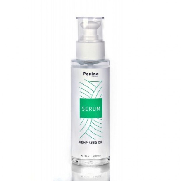 Подхранващ серум за коса с масло от канабис Papino Cosmetics Hemp Seed Oil Serum 100 мл