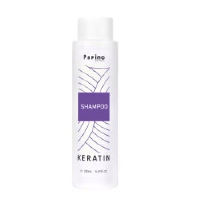 Кератинов шампоан за увредена коса Papino Cosmetics Keratin Shampoo 500 мл